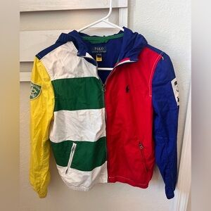 Polo by Ralph Lauren Colorblock Cotton Jacket